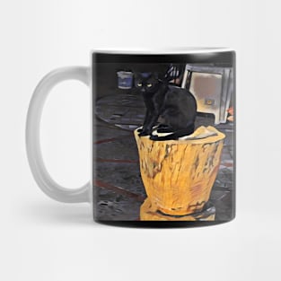 CAT BLACK Mug